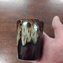 Brown Drip Pottery beaker Image 4