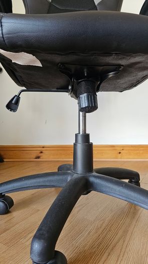 Sleek Black & Grey Ergonomic Office Chair