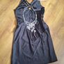 vintage karen millen embellished satin midi dress occasion wedding party Size UK14 Image 6
