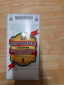 Novelty Beer Coasters