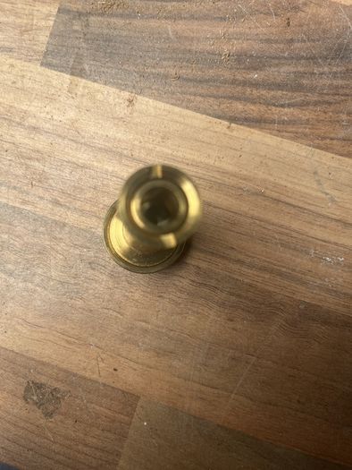 Brass peephole