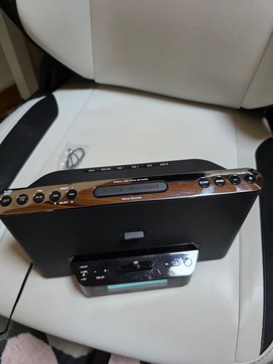 Sony Dream Machine clock radio with iPhone lightning port charger