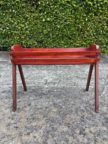 Mid-century retro vintage splayed leg plant stand c1960