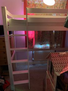 Single loft bed in good condition