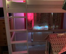 Single loft bed in good condition