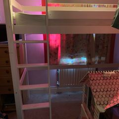 Single loft bed in good condition
