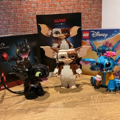 LEGO 10375 Toothless / 21361 Gizmo / 43249 Stitch