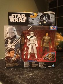 Star Wars Snow Trooper Officer And Poe Dameron