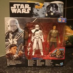 Star Wars Snow Trooper Officer And Poe Dameron