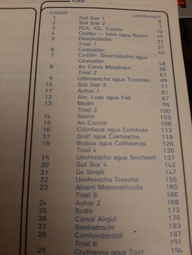 Gafa le Mata 6 Fallons school book 1989