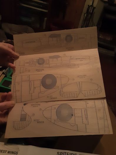 build your own balsa wood spitfire