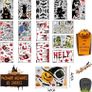Decorations Window Stickers 164 Pcs / 15 Sheets, Halloween Window Clings Double Side Stickers Reusable Window Decorations Witch Spider Bat Cat Pumpkin Ghost Image 2