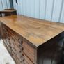 Early 20th century oak vestments cabinet Image 3