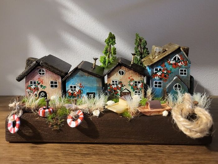 Handcrafted wooden houses!