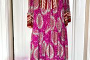 Fabulous Bohemian Italian Midi Dress