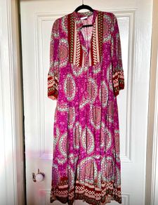 Fabulous Bohemian Italian Midi Dress