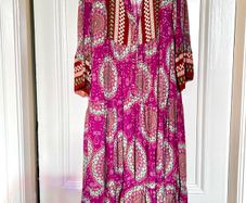 Fabulous Bohemian Italian Midi Dress