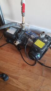 water pump and booster