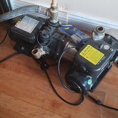water pump and booster