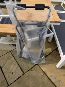 NEW & UNUSED Halfords 3-Bike Rear Mounted Car Rack d