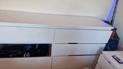 free drawer chest all 6 drawers ikea