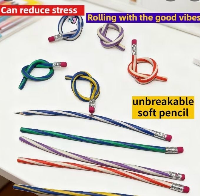 Ealstic pencils / soft pencils