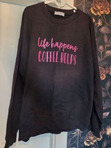 In The Style Coffee Helps Sweater