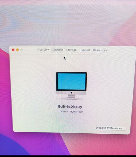Apple iMac 21.5 inch Late 2015 Full Bundle with Keyboard, Mouse and Trackpad