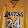 LA Lakers Jersey.  Official Adidas Lakers Kobe Bryant Number 24 Jersey. Collect In Dublin Or Receive Via Post. Image 3