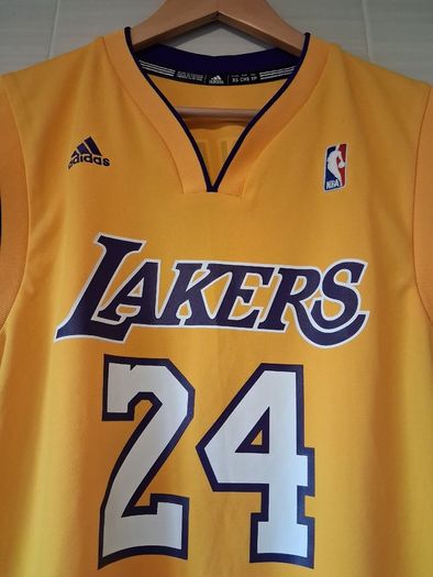 LA Lakers Jersey.  Official Adidas Lakers Kobe Bryant Number 24 Jersey. Collect In Dublin Or Receive Via Post.