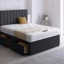 Double, Small double bed with mattress Image 3