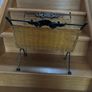 Vintage Magazine Rack Image 3