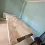 Solid Dining Table and Matching Cabinet Image 3