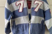 Zara zippy hoody grey and blue 18-24 months