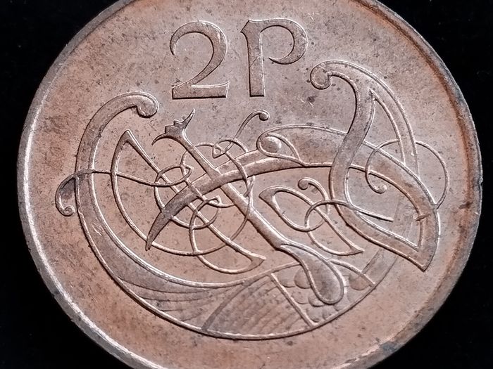 Ireland - 1995 - 2 Pence - Bird - KM.21a - UNC - [2139]