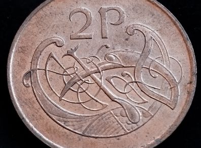 Ireland - 1995 - 2 Pence - Bird - KM.21a - UNC - [2139]