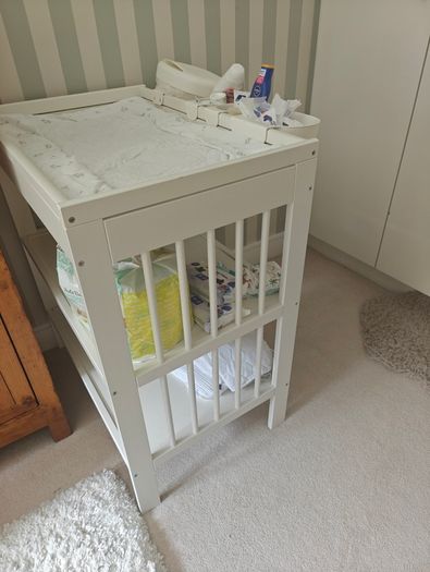 Ikea Gulliver Changing Table - White