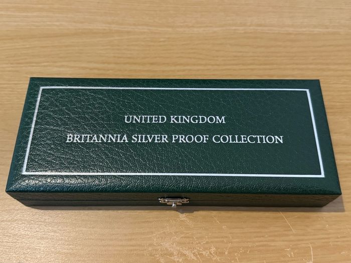 1997 Silver Proof BRITANNIA Collection - 4 coin set