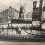 Hand painted art - PARIS Image 2