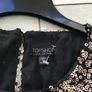 Ladies Topshop black top with gold swquins. Brand New. Size 10 Image 2