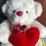 Large love heart bear Image 2