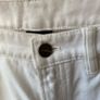 Massimo Dutti White Slim Straight Mid-Rise Jeans Image 4