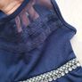Girls navy lace embellished dress. New. Size 10yrs Image 8
