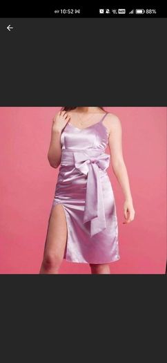 Satin Evening Dress