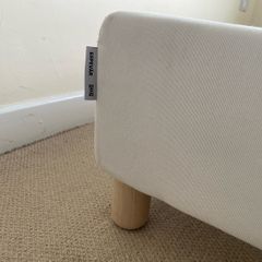 Double mattress base