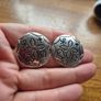 Vintage Religious Earrings Image 4