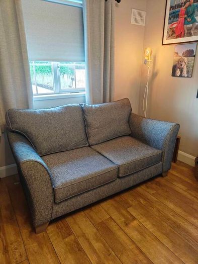 Two Seater Sofa and Ottoman