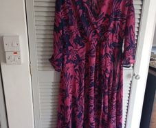 Mint velvet floral midi dress