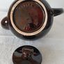 Sadler Brown Glaze Ceramic 2 Cup Teapot Image 2