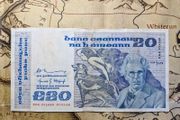 20 Pound B Series 07/01/80 Irish Note